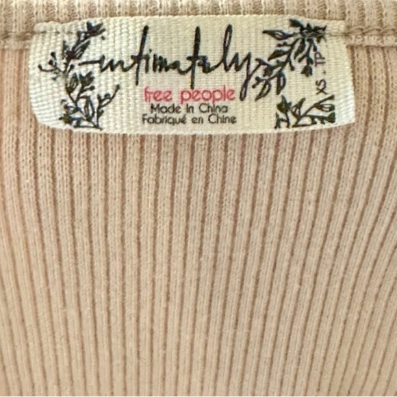 Women’s Free People Bodysuit Nude XS - Picture 8 of 8